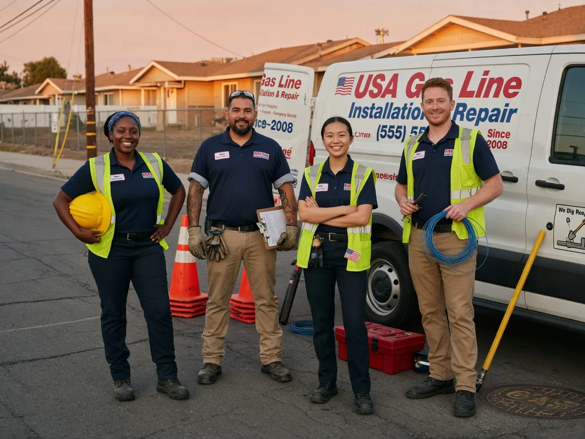Gas Line Installation company in Modesto, CA